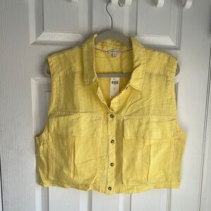 Pilcro by Anthropologie Button-Up Top